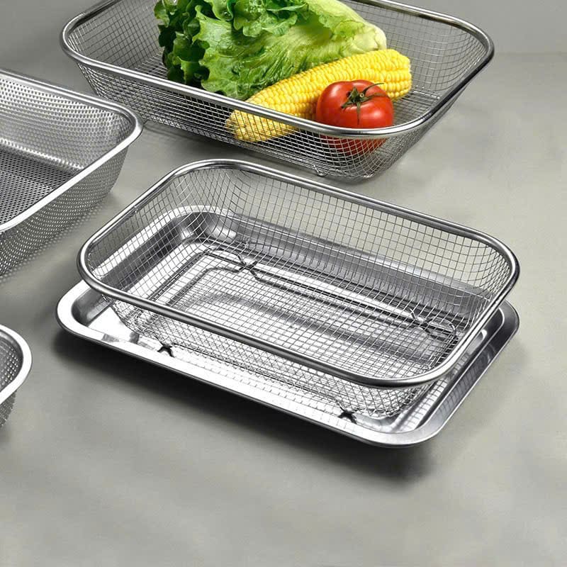 Rổ lưới đựng thực phẩm đa năng size 37*27*6.5cm