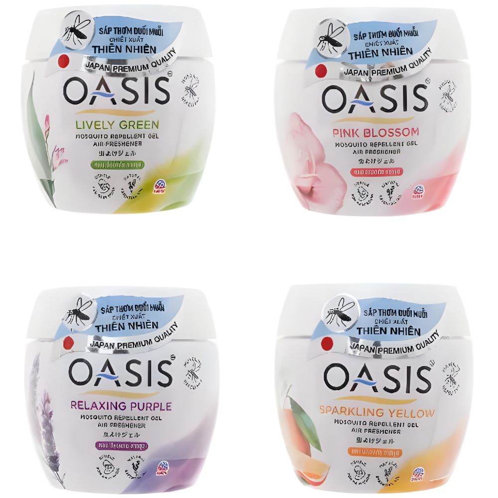 Sáp Thơm Đuổi Muỗi Oasis Relaxing 180g