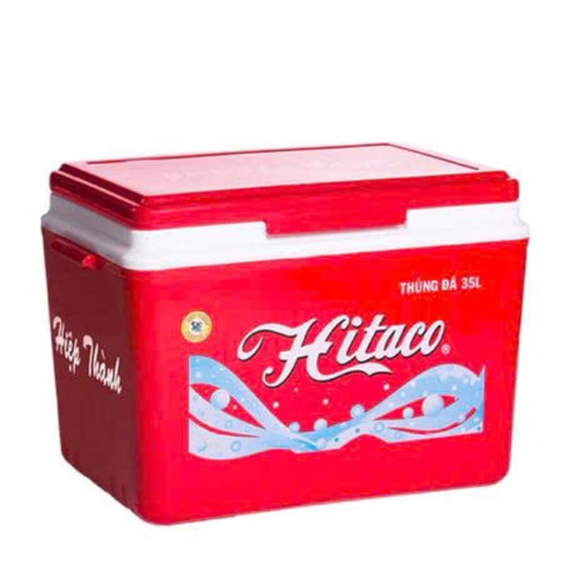 Thùng đá vuông nhựa Hiệp Thành Hitaco 35 Lít