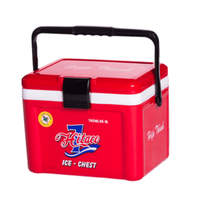 Thùng đá vuông nhựa Hiệp Thành Hitaco 8 Lít