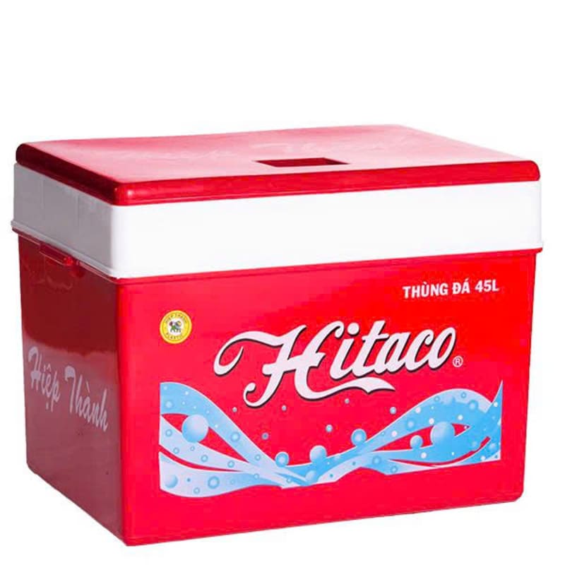 Thùng đá vuông nhựa Hiệp Thành Hitaco 45 Lít