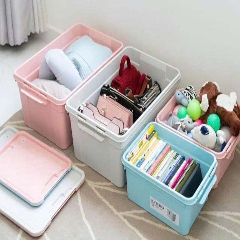 Thùng đựng đồ đa năng có nắp gài Matsu Lock 15 Duy Tân