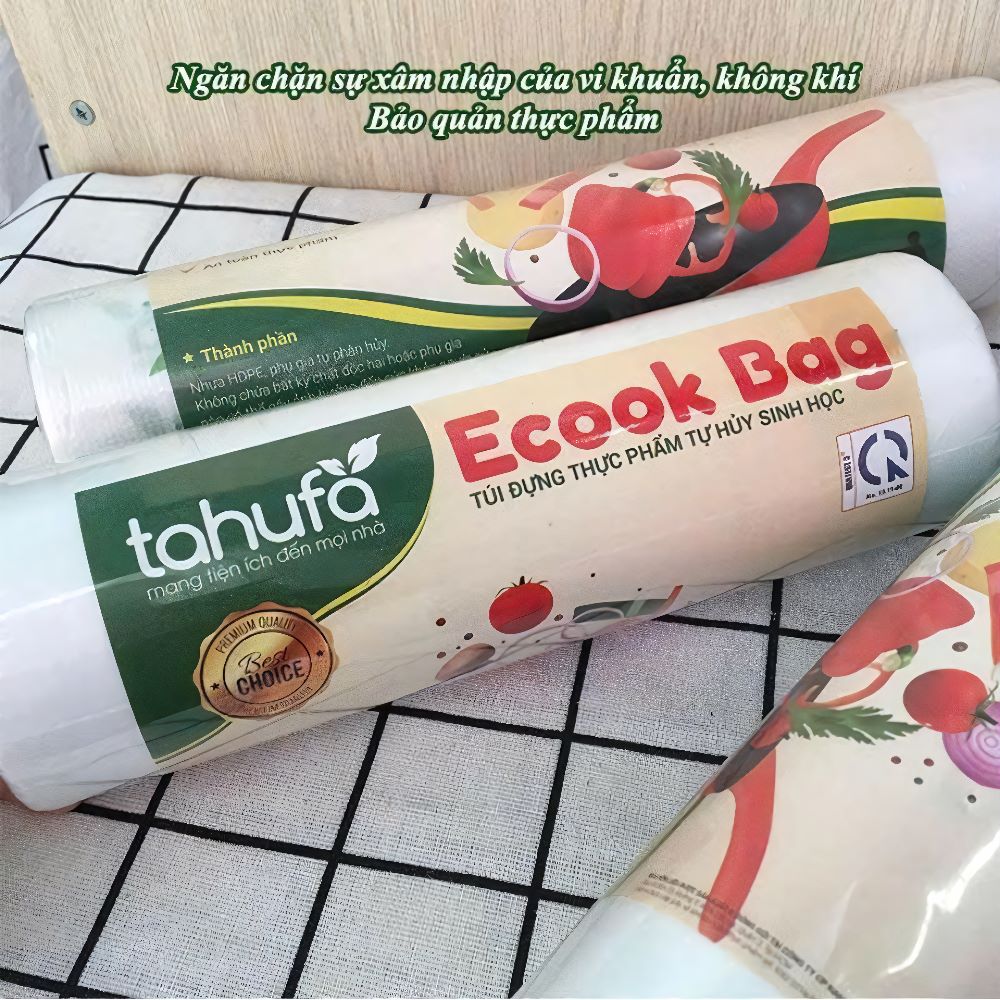 Túi đựng thực phẩm tự hủy Ecook Bad 20x30cm