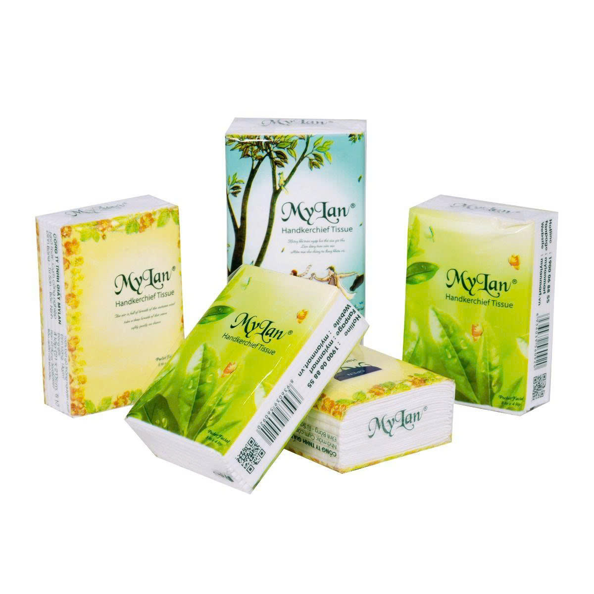 Lốc 15 gói khăn giấy bỏ túi mini MyLan
