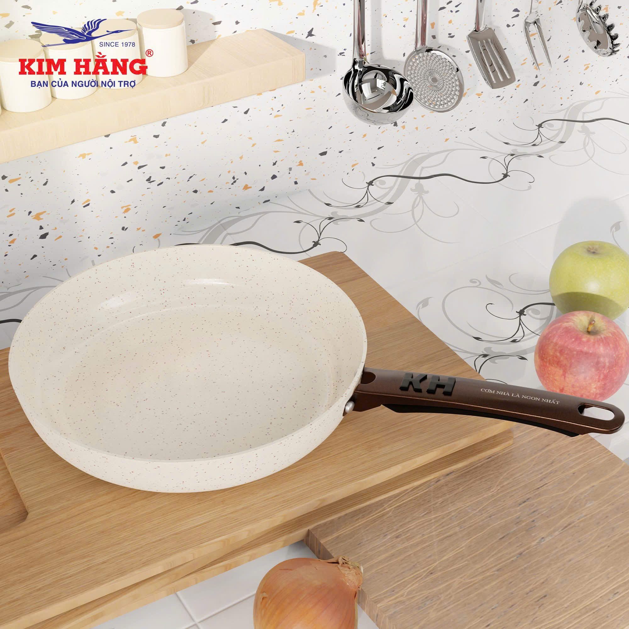 Chảo chống dính Ceramic Thanh Xuân size 24cm