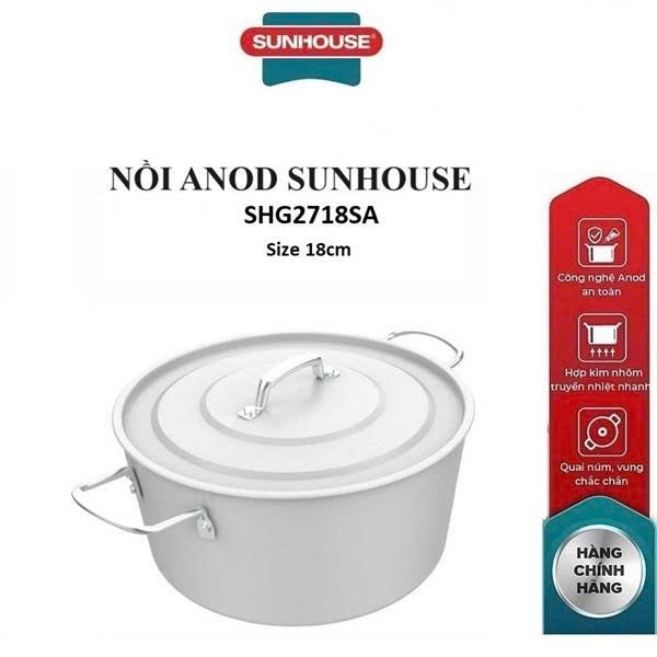 Nồi lẻ Anod Sunhouse SHG2716SA