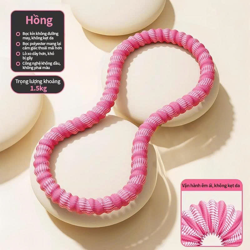 Vòng lắc eo lò xò 1.4kg tập thể dục