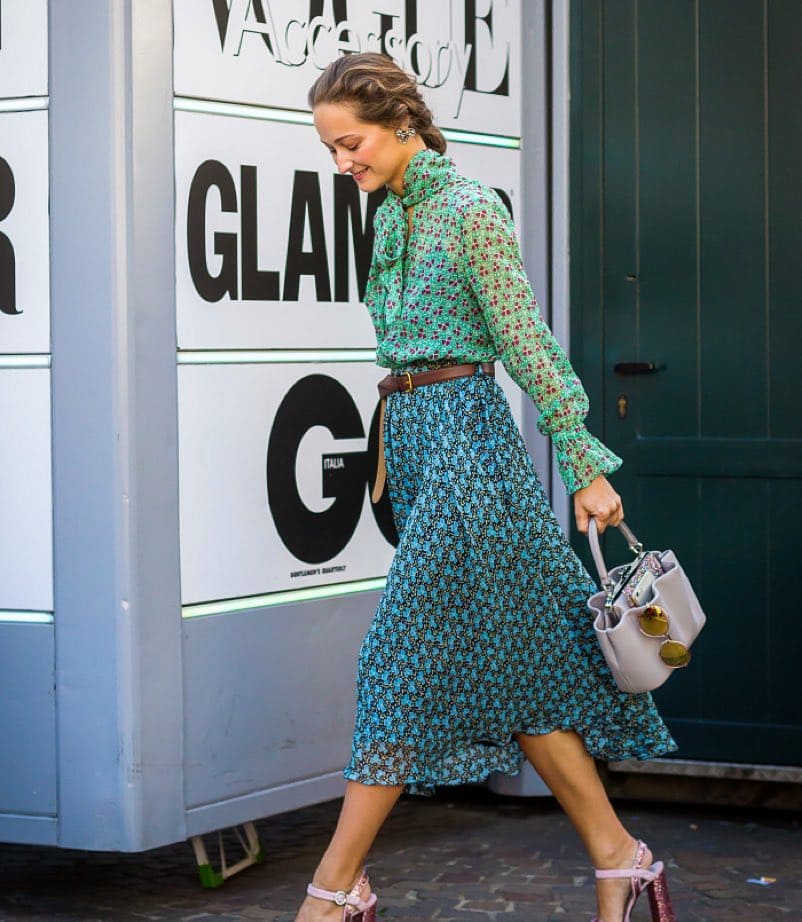 nguyên tắc phối màu quần áo nữ