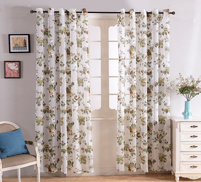 Ứng dụng vải voan (Voile) trong làm rèm cửa