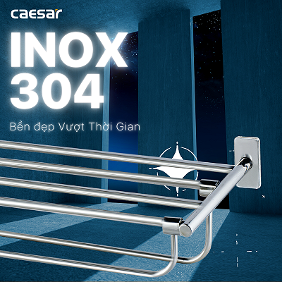 Giá treo khăn Caesar ST881 2 tầng