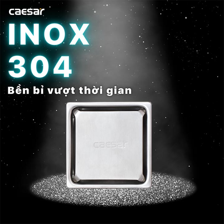 Phễu thoát sàn Caesar ST1212EL (thoát Φ 90)