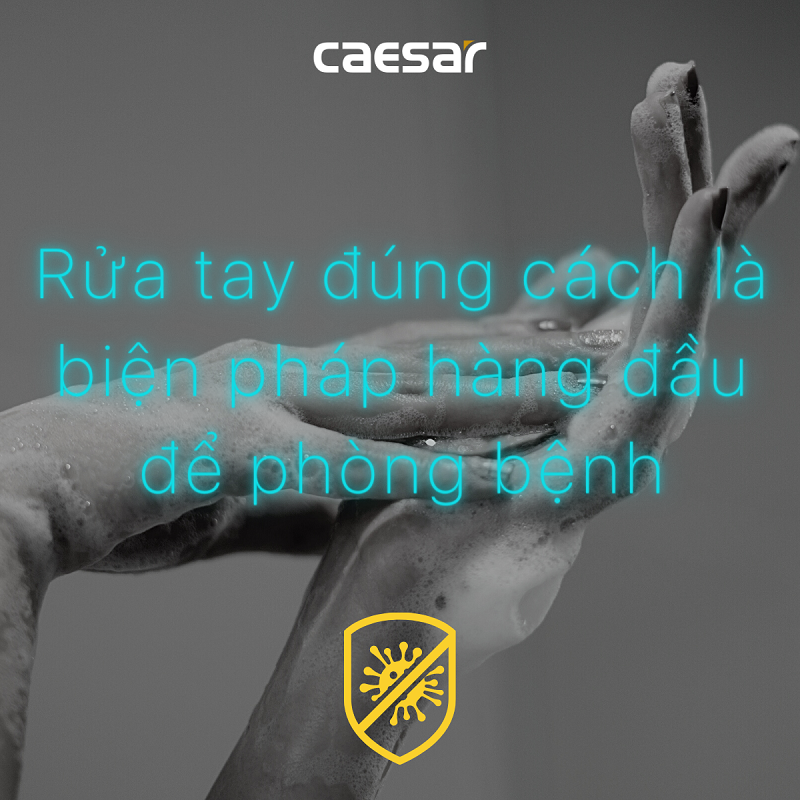 Máy rửa tay tự động Caesar A914