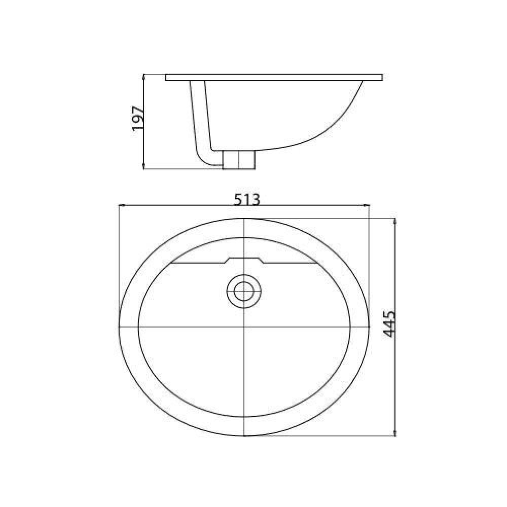 Lavabo chậu rửa mặt Viglacera CD1 bán âm dương vành