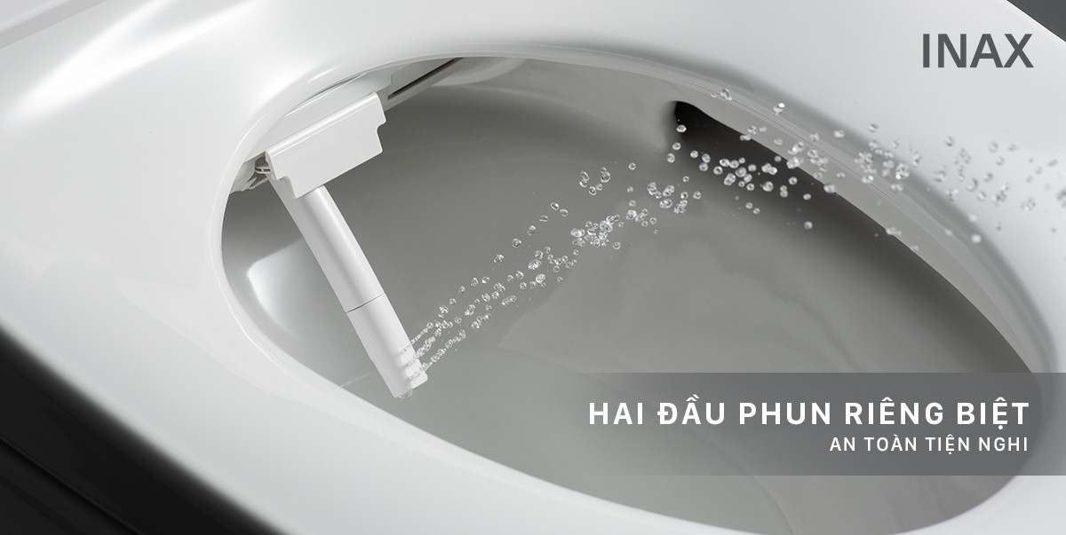 Bồn Cầu Thông Minh INAX  AC-819VN SARAS Auto Open