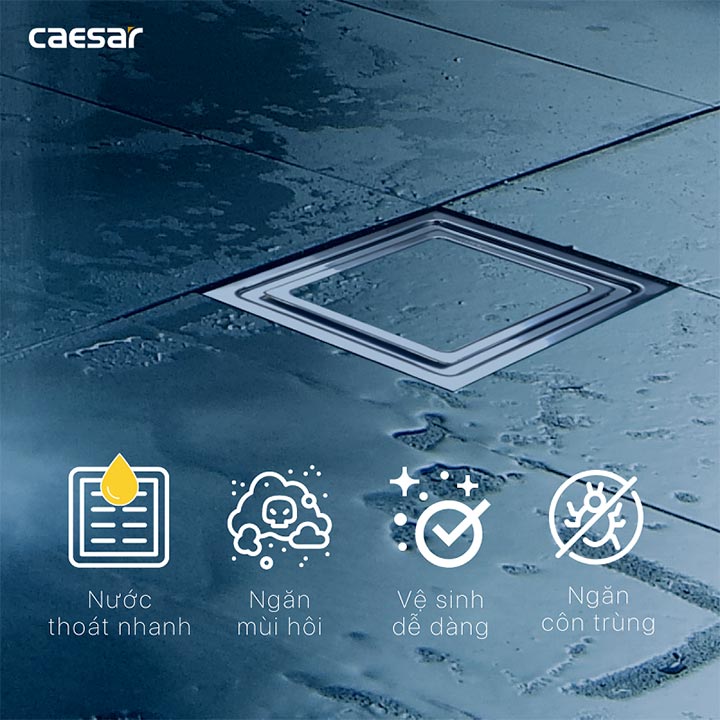 Phễu thoát sàn Caesar F2060