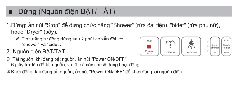 Nắp rửa điện tử Inax CW-H17VN (CWH17VN)