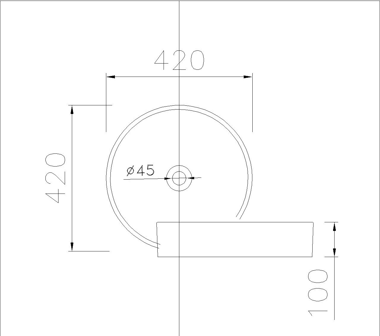 Bản vẽ kỹ thuật Lavabo chậu rửa mặt Caesar LF5258 đặt bàn