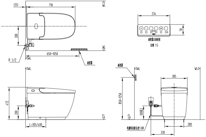 Bồn Cầu Thông Minh INAX AC-819VN SARAS Auto Open – Đột Phá Công Nghệ  Showroom Lộc Nghi