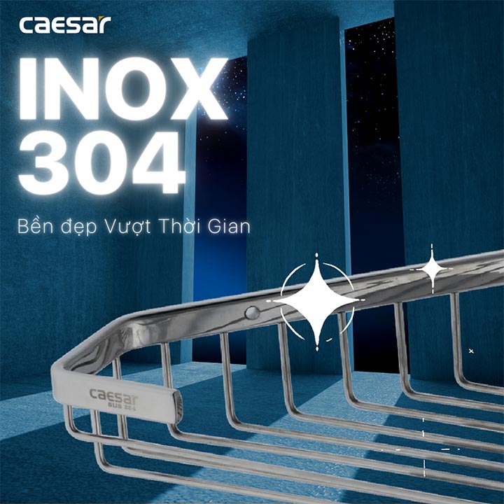 Kệ góc Caesar ST854 Inox 304