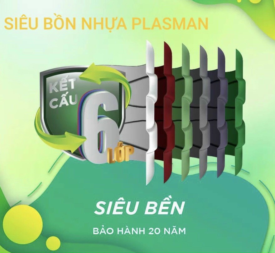 Bồn nước nhựa Đại Thành Plasman 500 lít đứng