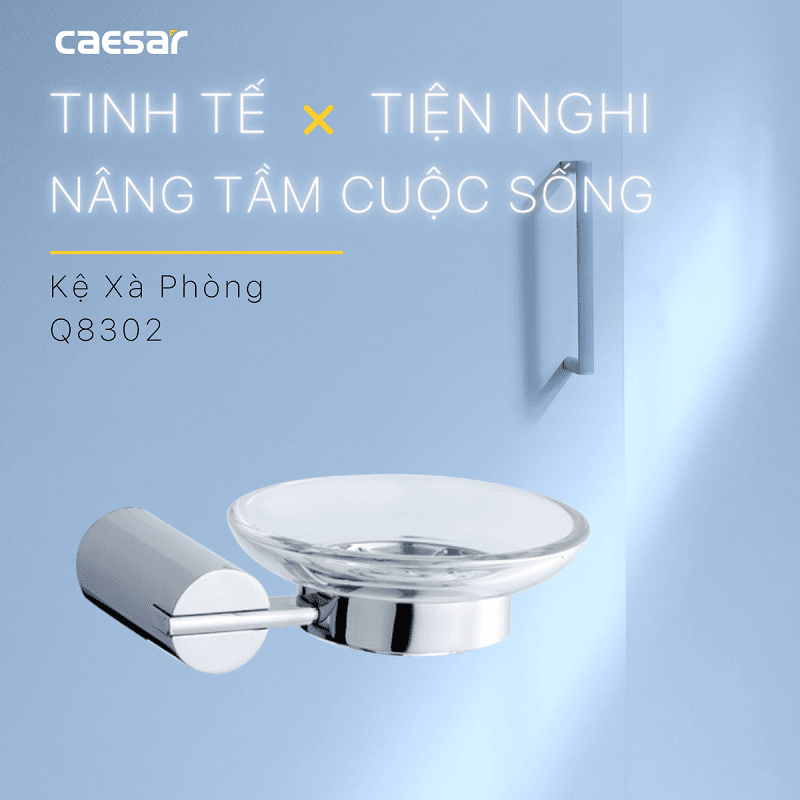 Giá Đựng Xà Phòng Caesar Q8302