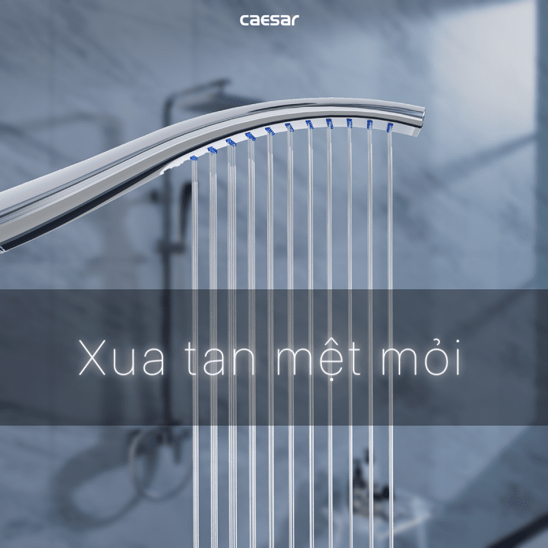 Cây sen tắm Caesar S648C nóng lạnh