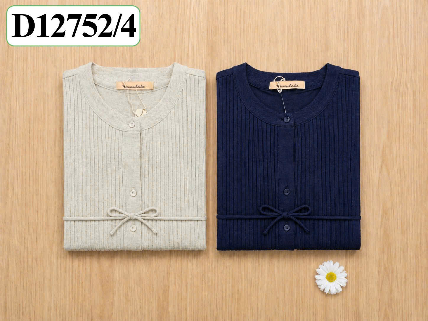 SWANLAKE | Váy Đầm Nữ Midi Suông Cổ Trụ Cài Nút Xếp Ly Vải Linen Dây Thắt Eo Xẻ Tà Công Sở D12752LW01