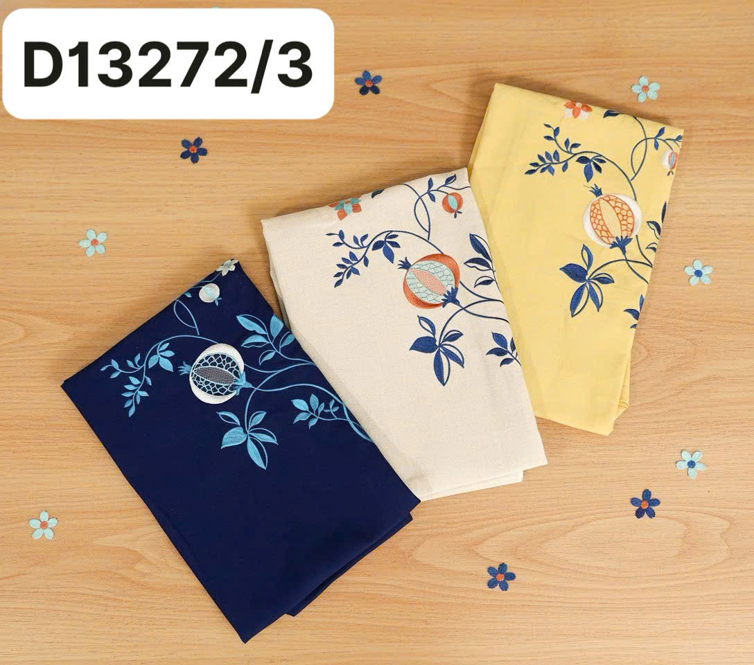 SWANLAKE | Váy Đầm Nữ Maxi Suông Sát Nách Cổ Sơ Mi Vải Linen Thêu Hoa Cao Cấp Đi Tiệc D13272LW01