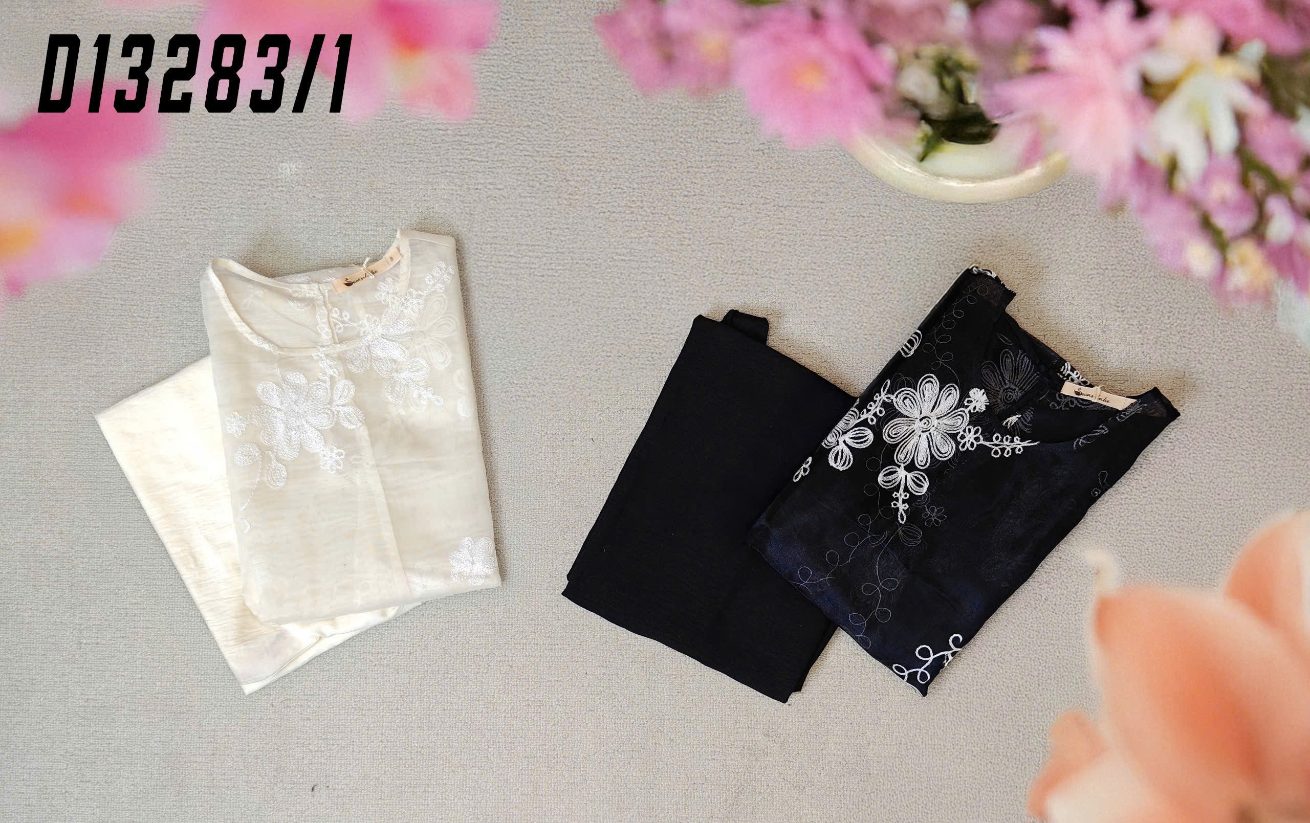 SWANLAKE | Váy Đầm Nữ Suông Maxi Xòe Sát Nách Vải Tơ Thêu Hoa Tiệc Công Sở Thanh Lịch D13283LW01