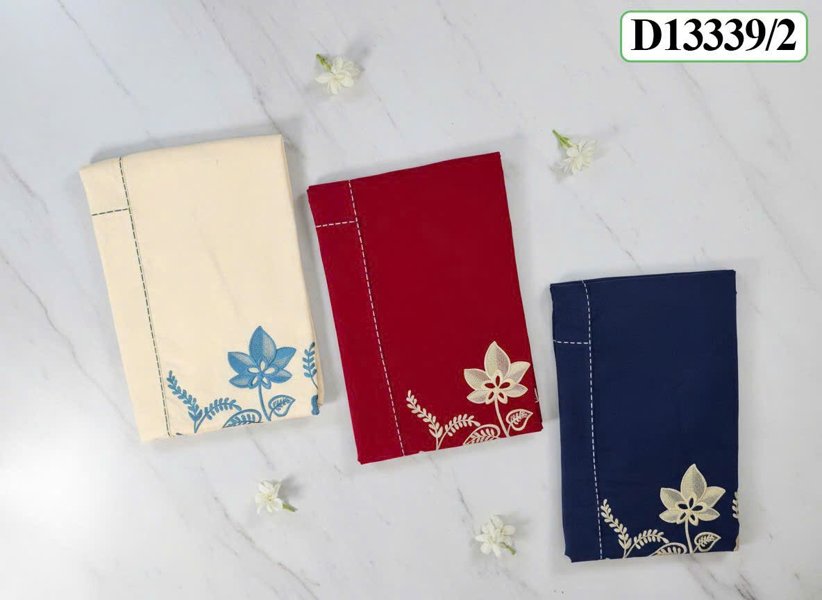 SWANLAKE | Váy Đầm Nữ Midi Suông Cổ Tròn Tay Lỡ Vải Linen Thêu Hoa Cao Cấp Công Sở Dạo Phố D13339LW01