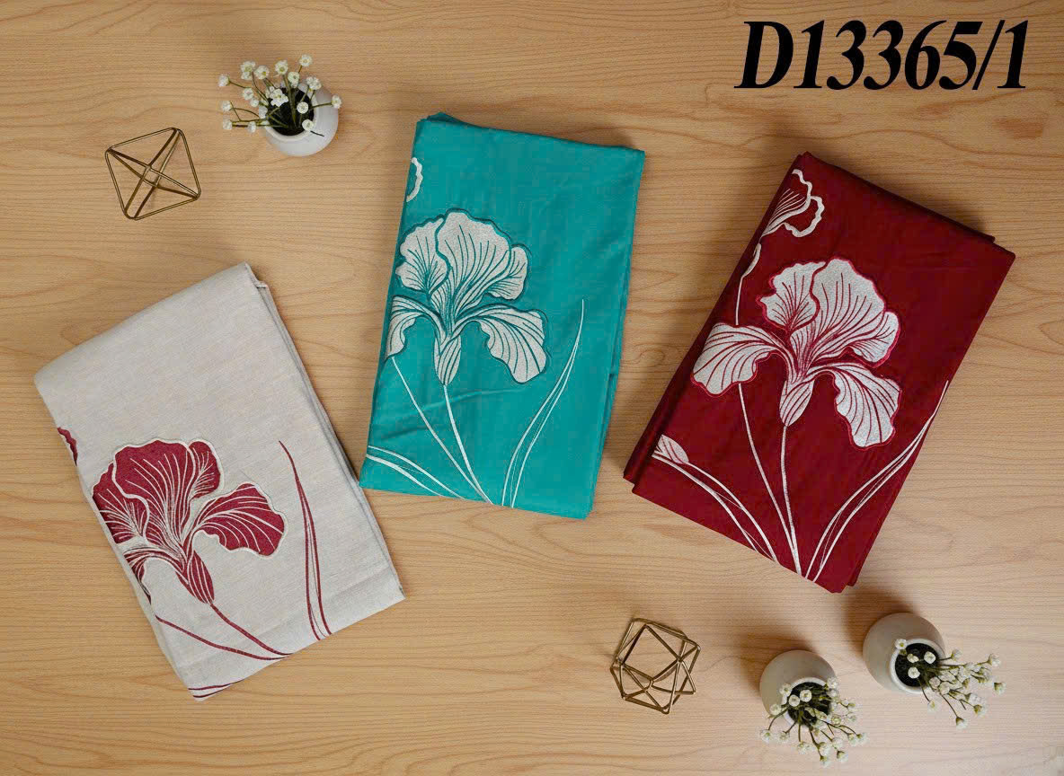 SWANLAKE | Váy Đầm Nữ Suông Sát Nách Cổ Tròn Xẻ Tà Vải Linen Thêu Hoa Cao Cấp Công Sở D13365LW01