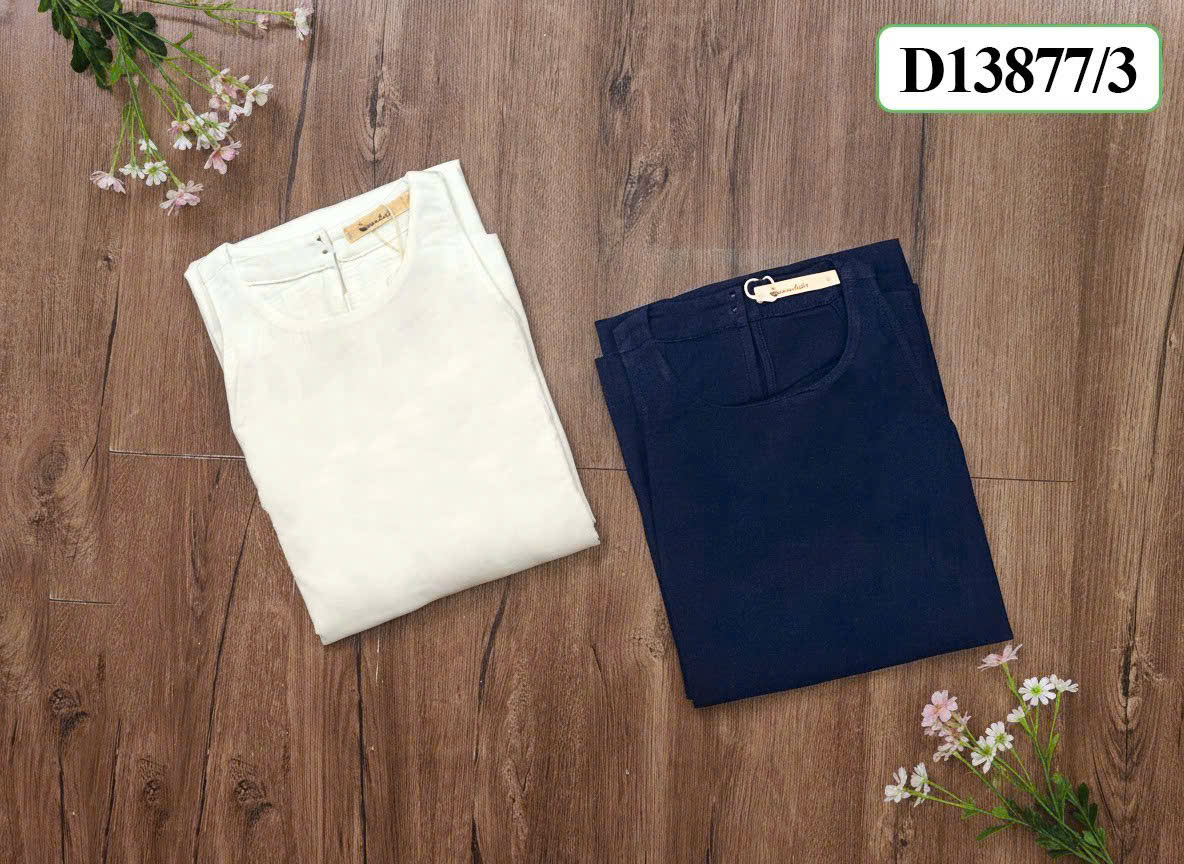 SWANLAKE | Váy Đầm Nữ Maxi Suông Sát Nách Cổ Yếm Vải Linen Trơn Hai Lớp Có Túi Dạo Phố D13877LW03