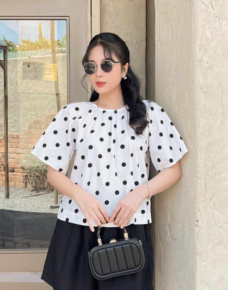 Áo Phom A Hoạ Tiết Hè A11332LW01