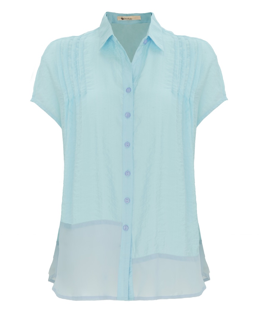 Áo Sơ Mi Sát Nách Vải Tơ Swanlake - A11355LW02