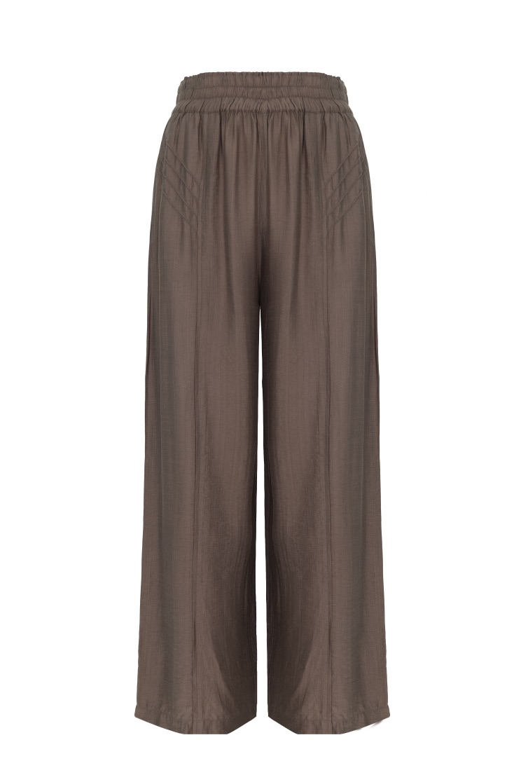 Quần Suông Lụa Hàn Swanlake - Q11429LW01