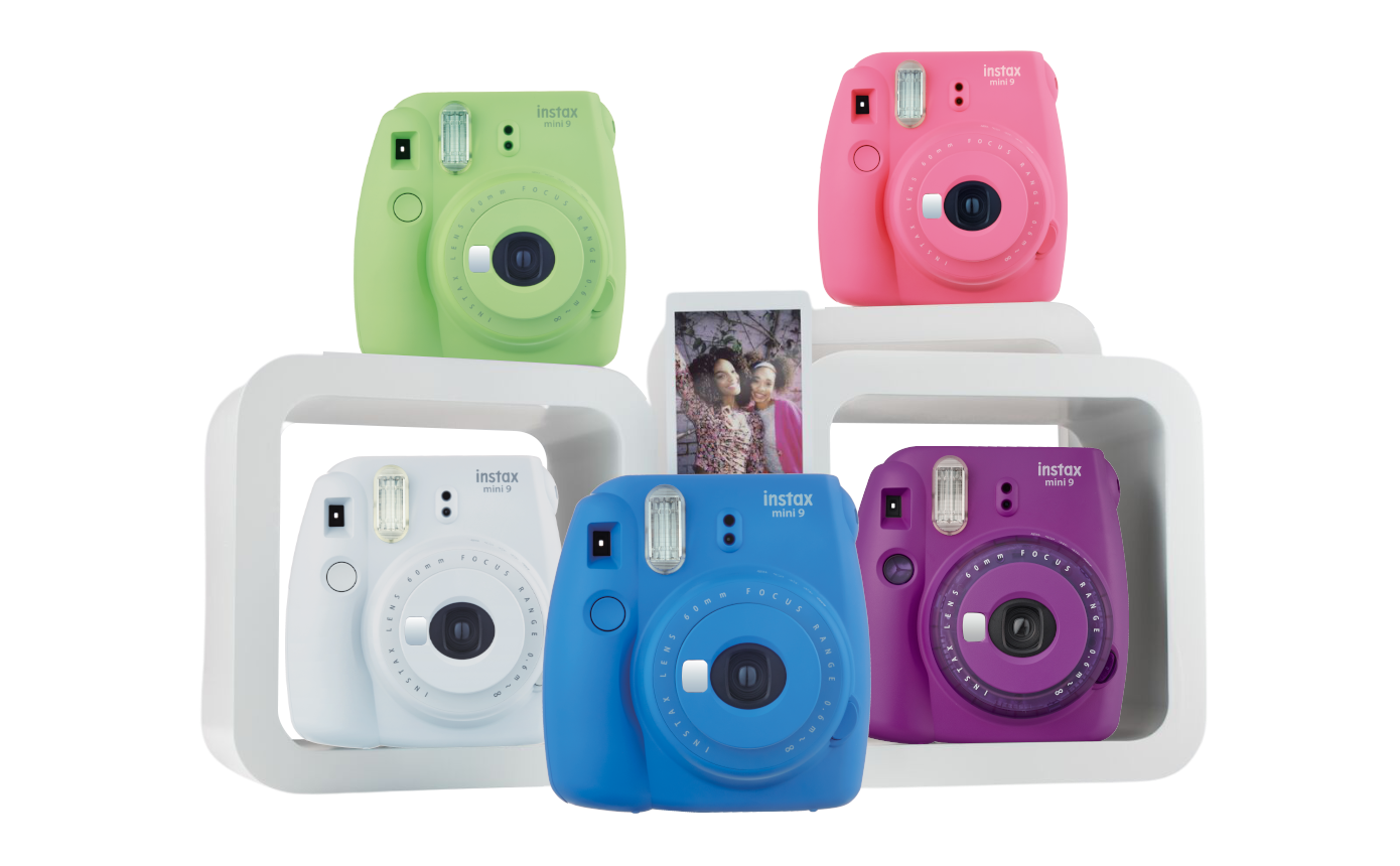 Máy ảnh Instax Mini 9 | Chính hãng - Tặng 10 film