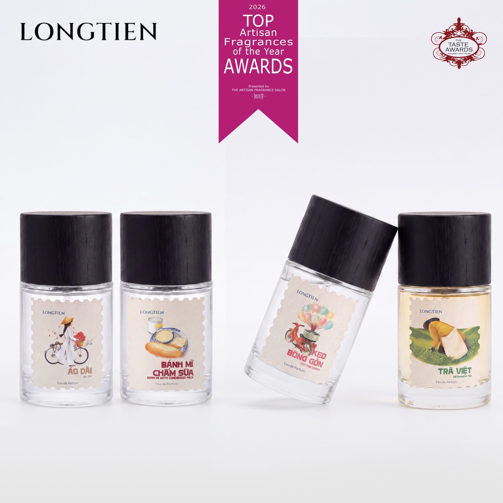 LONGTIEN ĐƯỢC XƯỚNG TÊN TẠI ARTISAN FRAGRANCE AWARDS 2026