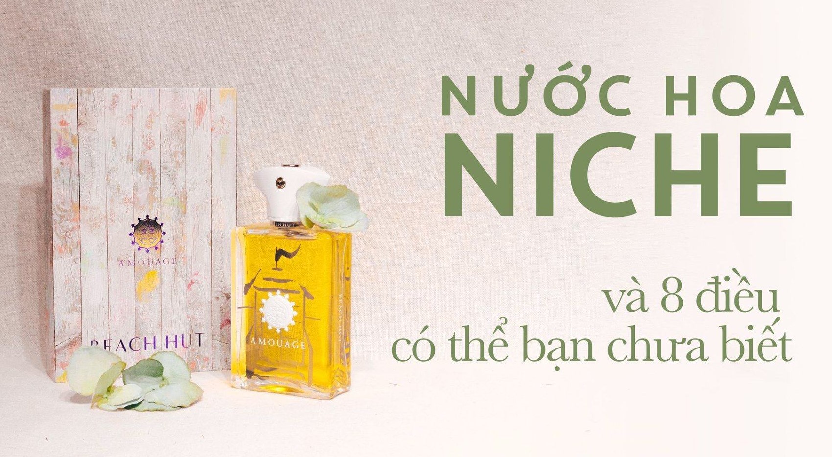 8 ĐIỀU BẠN CHƯA BIẾT VỀ NƯỚC HOA NICHE