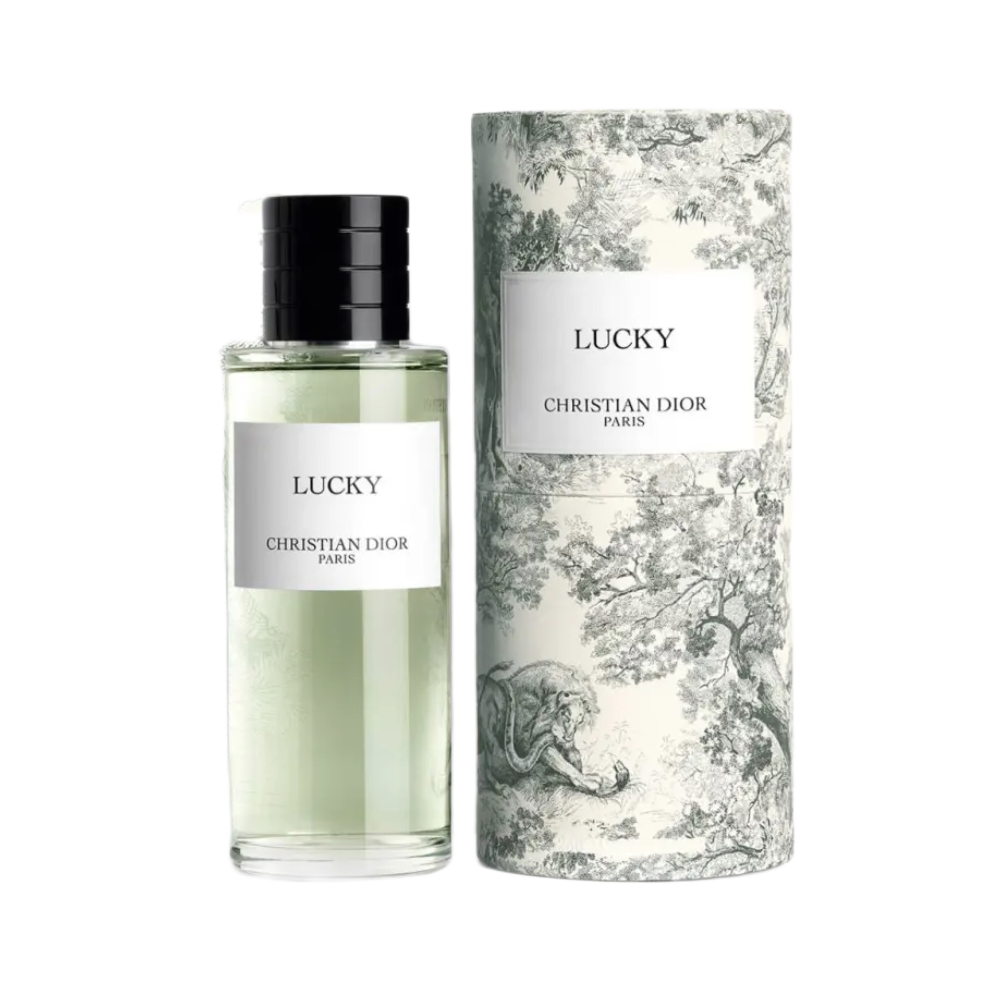 A toile de Jouy jungle showcases Dior perfume  Wallpaper