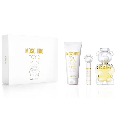 Moschino Toy 2 3pcs - Spring Set 2021 ( EDP 100ml & EDP 10ml & Body Lotion 200ml )