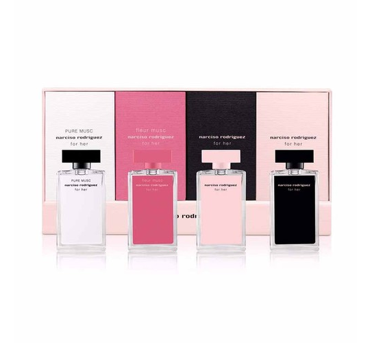 Narciso Rodriguez For Her Collection 4pcs ( 7,5ml x 4 )