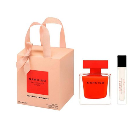 Set Nước Hoa Narciso Rodriguez Narciso Rouge (EDP 90ml , Mini 10ml)