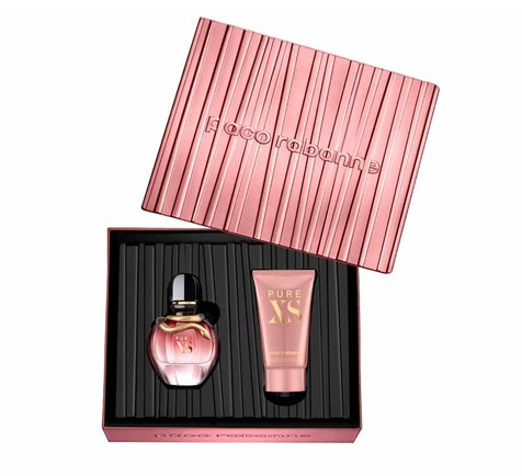 Set Paco Rabanne Pure XS For Her (EDP 80ml, Bodylotion 100ml)