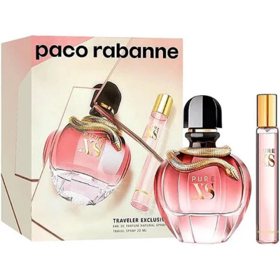 Set Nước Hoa Paco Rabanne Pure XS For Her EDP 80ml & 20ml