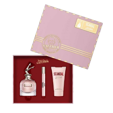 Gift Set Jean Paul Gaultier Scandal 3pcs ( EDP 80ml & Lotion Dưỡng Da 75ml & EDP 10ml )