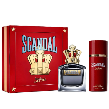 Gift Set Jean Paul Gaultier Scandal Pour Homme 2pcs ( EDT 100ml & Deodorant 150ml )