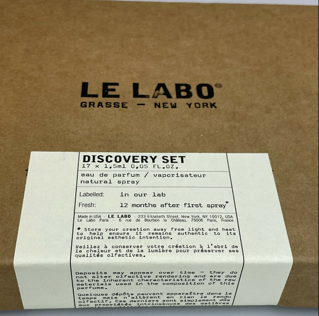 Le Labo Discovery Set – 17 mùi hương