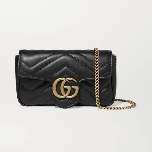 Gucci Gg Marmont Matelassé Leather Super Mini Bag