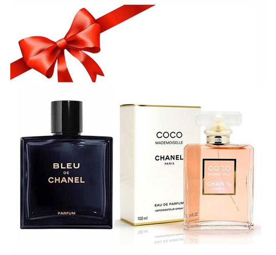 Combo Nước Hoa Chanel Bleu Parfum Men's 100ml + Chanel Mademoiselle EDP Women's 100ml | NIPERFUME Combo Nước Hoa Chanel Bleu Parfum Men's 100ml + Chanel Mademoiselle EDP Women's 100ml | NIPERFUME