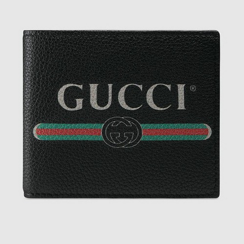 Ví Da Gucci Print Gucci Màu Đen